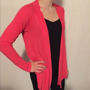 Pink cardigan